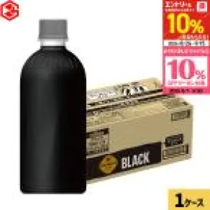 ●+10%対象●ジョージア ブラック ラベルレス 500ml 24本 コーヒー ペットボトル 珈琲 豊かな香り 箱買い の商品画像
