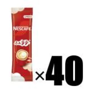 【箱無し/40本セット】Nescafe ネスカフェ ふわラテ 40本 スティックコーヒー インスタントコーヒー の商品画像