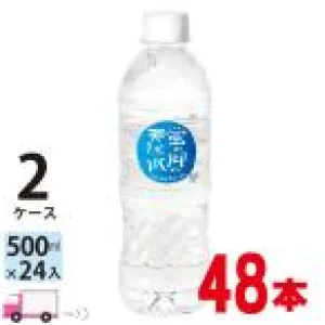 友桝飲料 蛍の郷の天然水 ミネラルウォーター 500ml ペットボトル×48本 (2ケース) 送料無料 (一部地域除く) の商品画像